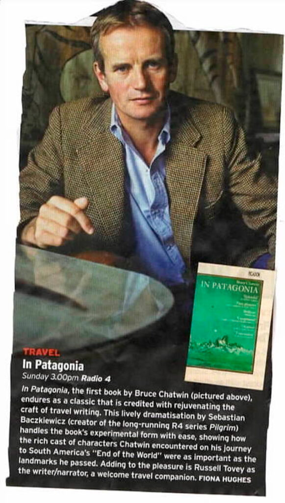 Patagonia – Radio Times 